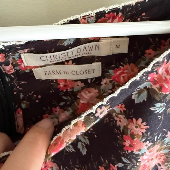 Christy Dawn Anastasia Dress - Rose Lattice - Medium - Picture 5 of 8